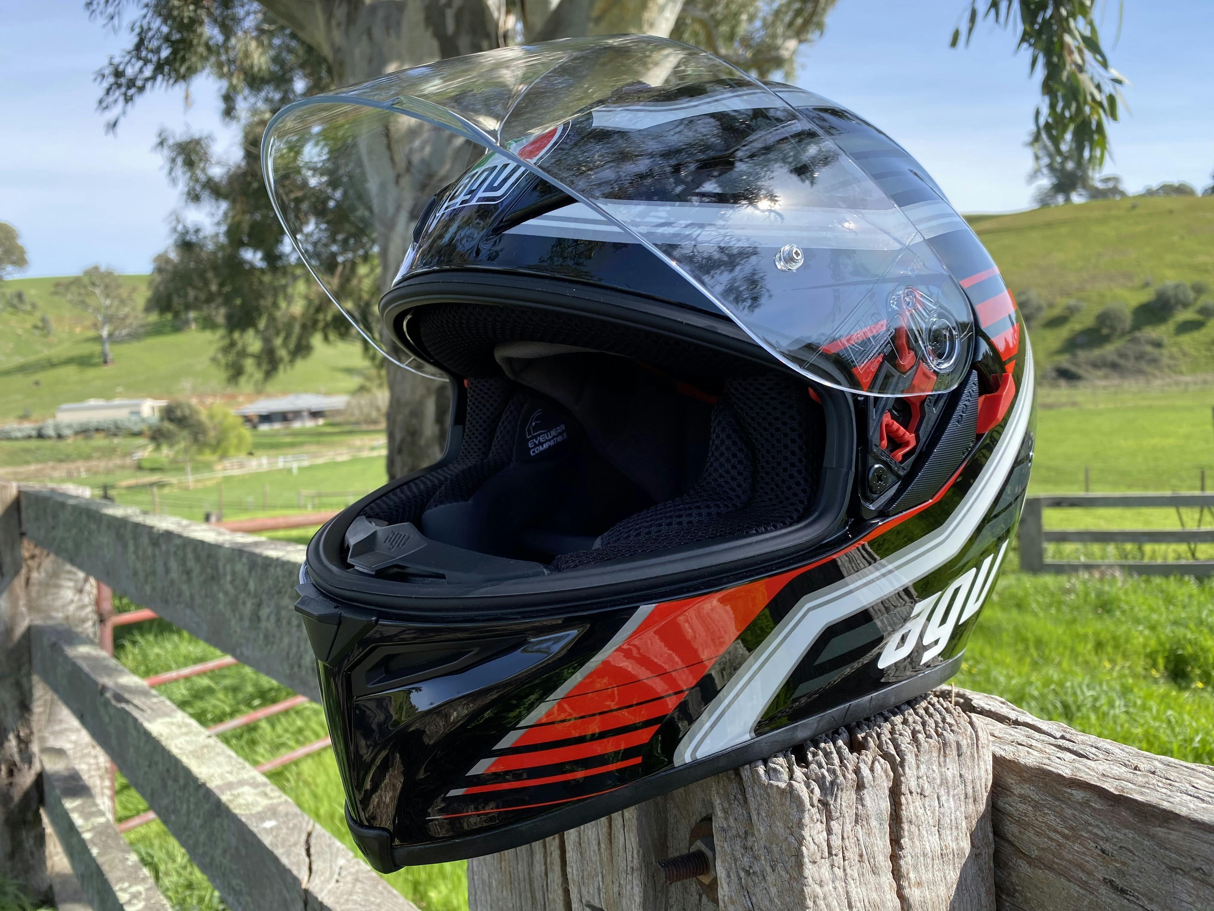 Agv bluetooth helmet hot sale